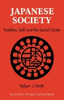 Book Cover for Japanese Society by Robert J Smith