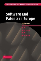 Book Cover for Software and Patents in Europe by Philip Queens University Belfast Leith