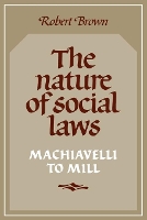 Book Cover for The Nature of Social Laws by Robert Brown