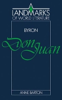 Book Cover for Byron: Don Juan by Anne University of Cambridge Barton