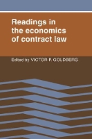 Book Cover for Readings in the Economics of Contract Law by Victor P Goldberg