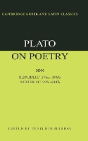 Book Cover for Plato on Poetry by Plato