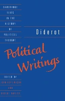 Book Cover for Diderot: Political Writings by Denis Diderot