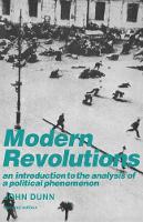 Book Cover for Modern Revolutions by John Dunn