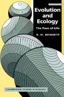 Book Cover for Evolution and Ecology by K D University of Cambridge Bennett