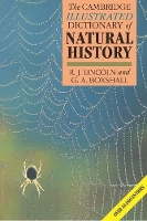 Book Cover for The Cambridge Illustrated Dictionary of Natural History by R J Lincoln, G A Boxshall