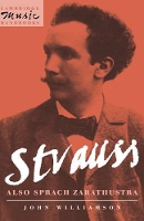 Book Cover for Strauss: Also sprach Zarathustra by John Williamson