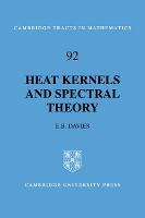 Book Cover for Heat Kernels and Spectral Theory by E B Davies