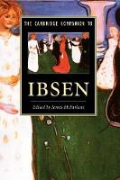 Book Cover for The Cambridge Companion to Ibsen by James McFarlane