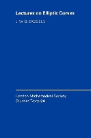 Book Cover for LMSST: 24 Lectures on Elliptic Curves by J W S University of Cambridge Cassels