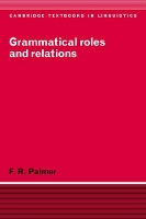 Book Cover for Grammatical Roles and Relations by Frank Robert Palmer