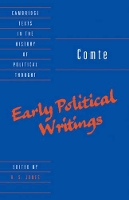 Book Cover for Comte: Early Political Writings by Auguste Comte