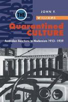 Book Cover for The Quarantined Culture by John Frank Williams