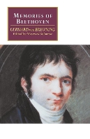 Book Cover for Memories of Beethoven by Gerhard von Breuning