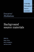 Book Cover for Descartes' Meditations by Roger Virginia Polytechnic Institute and State University Ariew