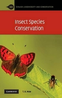 Book Cover for Insect Species Conservation by T R La Trobe University, Victoria New