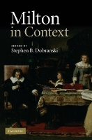 Book Cover for Milton in Context by Stephen B Georgia State University Dobranski