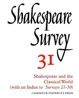 Book Cover for Shakespeare Survey by Kenneth Muir
