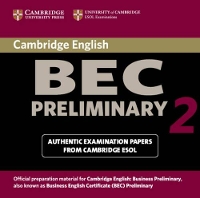 Book Cover for Cambridge BEC Preliminary 2 Audio CD by Cambridge ESOL