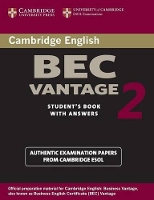 Book Cover for Cambridge BEC Vantage 2 Student's Book with Answers by Cambridge ESOL