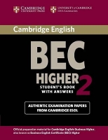 Book Cover for Cambridge BEC 2 Higher Student's Book with Answers by Cambridge ESOL