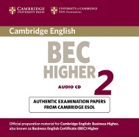 Book Cover for Cambridge BEC Higher 2 Audio CD by Cambridge ESOL