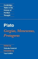 Book Cover for Plato: Gorgias, Menexenus, Protagoras by Malcolm (University of Cambridge) Schofield