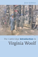 Book Cover for The Cambridge Introduction to Virginia Woolf by Jane University of Dundee Goldman
