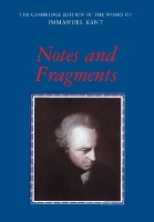 Book Cover for Notes and Fragments by Immanuel Kant