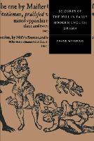Book Cover for Seizures of the Will in Early Modern English Drama by Frank University of Texas, Austin Whigham
