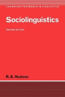 Book Cover for Sociolinguistics by R A Emeritus Professor, University College London Hudson