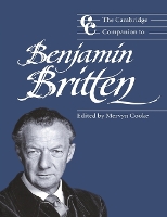 Book Cover for The Cambridge Companion to Benjamin Britten by Mervyn (University of Nottingham) Cooke