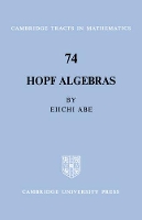 Book Cover for Hopf Algebras by Eiichi Abe
