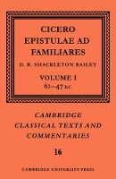 Book Cover for Cicero: Epistulae ad Familiares: Volume 1, 62–47 B.C. by Marcus Tullius Cicero