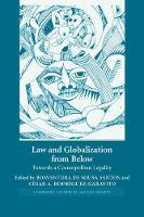 Book Cover for Law and Globalization from Below by Boaventura (Universidade de Coimbra, Portugal) de Sousa Santos