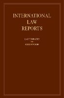 Book Cover for International Law Reports by E. Lauterpacht