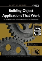 Book Cover for Building Object Applications that Work by Scott W AmbySoft Inc, Toronto Ambler