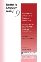 Book Cover for Fairness and Validation in Language Assessment by Antony John Kunnan