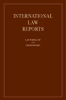Book Cover for International Law Reports by E. (University of Cambridge) Lauterpacht