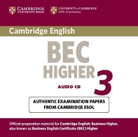 Book Cover for Cambridge BEC Higher 3 Audio CD by Cambridge ESOL