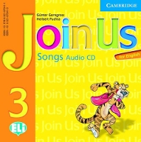 Book Cover for Join Us for English 3 Songs Audio CD by Gunter Gerngross, Herbert Puchta