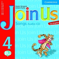 Book Cover for Join Us for English 4 Songs Audio CD by Gunter Gerngross, Herbert Puchta