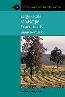Book Cover for Large-Scale Landscape Experiments by David B Australian National University, Canberra Lindenmayer
