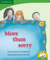 Book Cover for More Than Sorry (English) by Reviva Schermbrucker