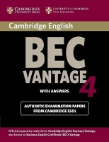Book Cover for Cambridge BEC 4 Vantage Student's Book with answers by Cambridge ESOL