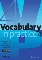 Book Cover for Vocabulary in Practice 4 by Glennis Pye