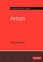 Book Cover for Person by Anna Lancaster University Siewierska