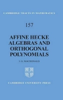 Book Cover for Affine Hecke Algebras and Orthogonal Polynomials by I G Queen Mary University of London Macdonald