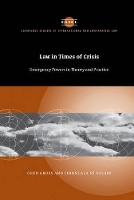 Book Cover for Law in Times of Crisis by Oren Gross, Fionnuala University of Minnesota Law School Ní Aoláin