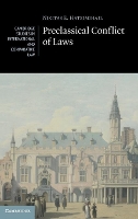 Book Cover for Preclassical Conflict of Laws by Nikitas E Assistant Professor of Law, University of Cyprus Hatzimihail